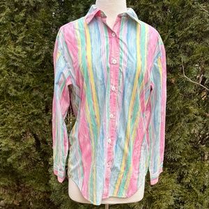 Vintage Prestige Sportswear Button Down-tagged size 10